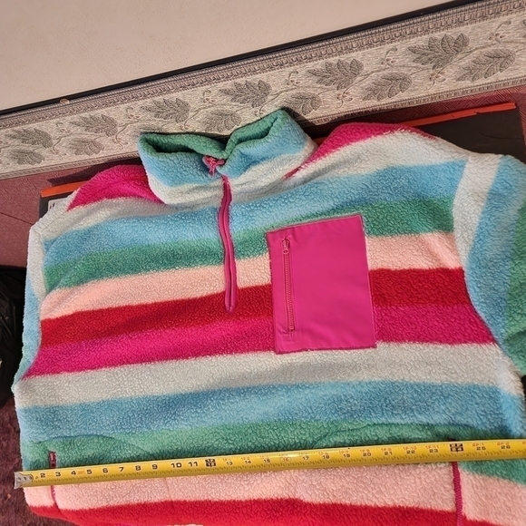 Cabana by Crown & Ivy Woobie Plush Sherpa Pullover Size XXL - Picture 9 of 10